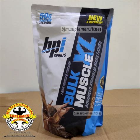 Jual BPI Bulk Muscle XL 2lbs Weight Mass Gainer Shopee Indonesia