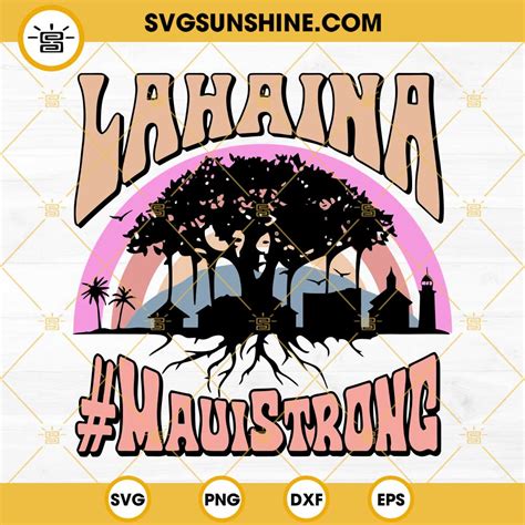 Pray For Lahaina Maui Svg Maui Strong Svg Maui Svg