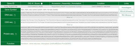 Rice Gene Index Rgi A Comprehensive Pan Genome Database For