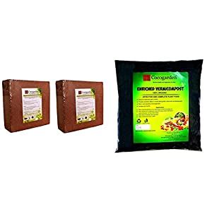 Cocogarden Cocopeat Block Expands To Kg Coco Peat Powder