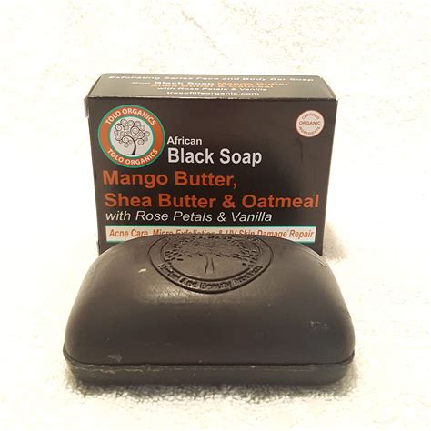 Tolo Organics African Black Soap Mango Butter Shea Butter