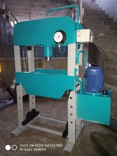 Baba 2018 H Frame Hydraulic Press Machine Capacity Ton 10 Ton At Rs 60000 In Ludhiana