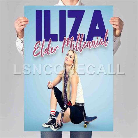 iliza Shlesinger Elder Millennial Poster Print Art Wall Decor ...