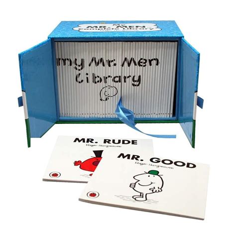 Mr Men Complete Library Book Set Mr Men And Little Miss