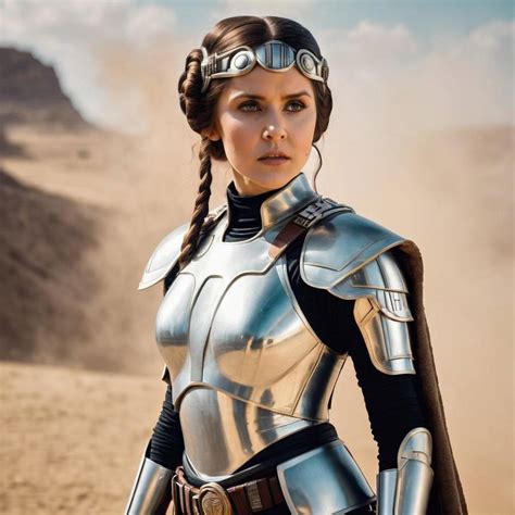 Leia Organa in armor by AEAzine on DeviantArt