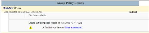 Cannot Update Group Policy - Microsoft Q&A