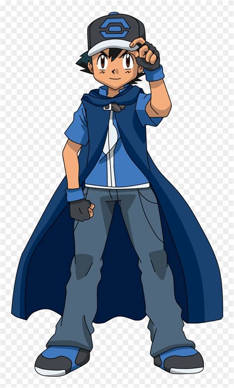 Pkmn Fan Artwork - Ash Ketchum New Outfit, HD Png Download - 764x1314 ...