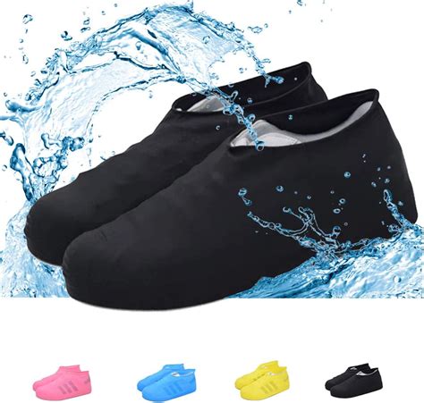 Waterproof Shoe Covers Non Slip Water Resistant Overshoes Silicone