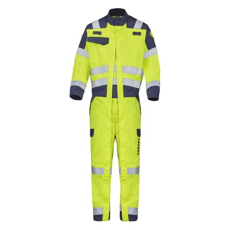 Combinaison haute visibilité multinormes 2 zips Cepovett Tenues ATEX