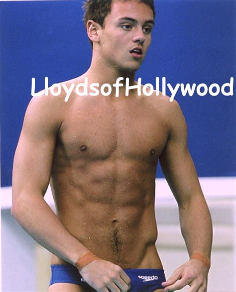 Tom Daley British Diver In Speedos Beefcake Photograph 2012 Etsy