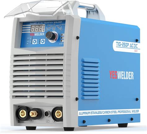 YESWELDER AC DC Aluminum250 Tig Welder With Pulse 220V Inverter