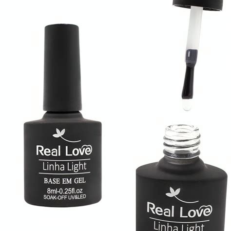 Base Em Gel Linha Light Ml Real Love Shopee Brasil