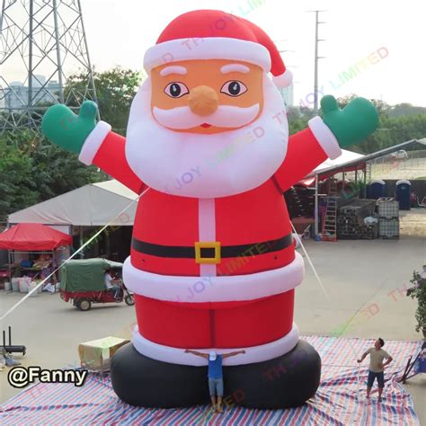 6m 8m 10m Giant Inflatables Santa Claus Advertising Inflatable