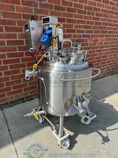 Used Itt Industries Liter Stainless Steel Jacketed Reactor