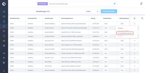 Versandetiketten Erstellen Anzeigen Und Stornieren Pickware Shopware