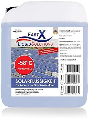 Liter Solarfl Ssigkeit Konzentrat Bis C Frostschutz Solarfluid