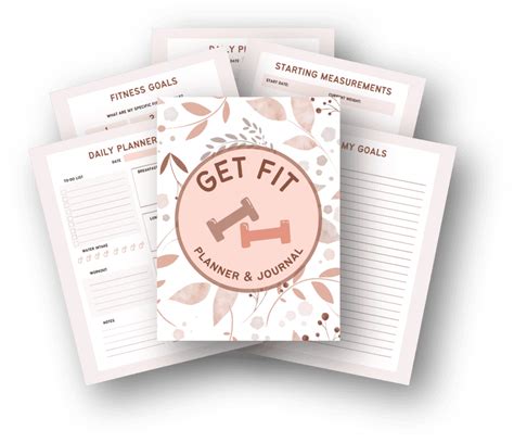 Get Fit Planner and Journal