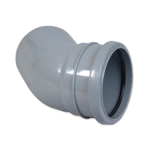 Floplast Grey Bend Soil Pipe Socket Spigot Fasciaexpert Co Uk