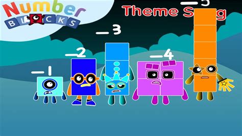 New Negative Numberblocks Intro Remix Numberblocks Intro Song Youtube