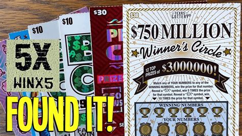 Found The 5x 💰 Old Vs New 30 Tickets 🔴 200 Texas Lottery Scratch Offs Youtube