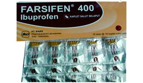 Farsifen 400 Mg Manfaat Harga Efek Samping Dosis Apotek 24 Jam