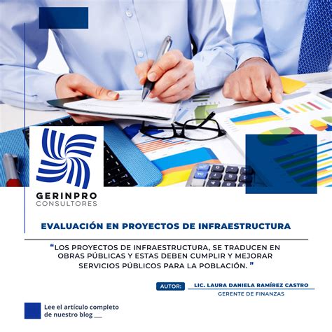 Evaluaci N En Proyectos De Infraestructura Gerinpro Consultores