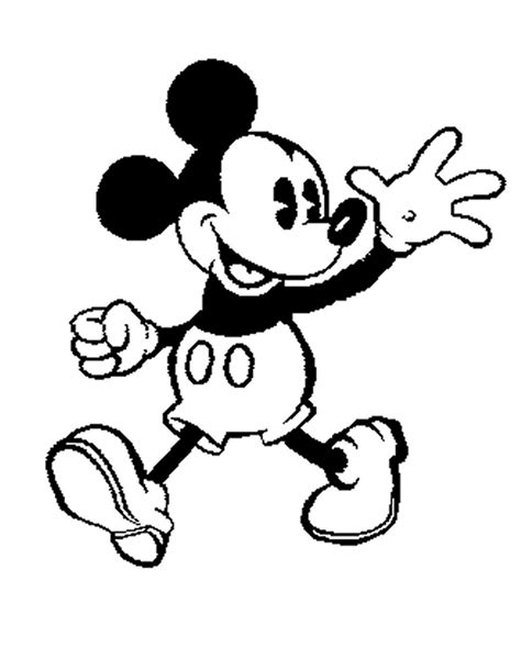 Mickey Mouse Black And White Mickey And Minnie Black White Clipart 2 Wikiclipart