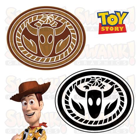 Toy Story Woody logo/symbol Belt Buckle logo Cartoon | Etsy