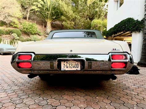 1971 Olds Cutlass Convertible Rear Barn Finds