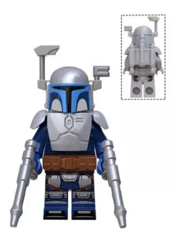 Boneco Blocos De Montar Jango Fett The Mandalorian Star Wars Mercadolivre