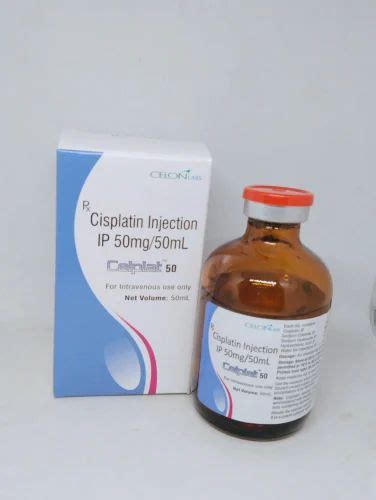 Cisplatin 50mg Celon Laboratories Ltd Celplat 50mg Injection