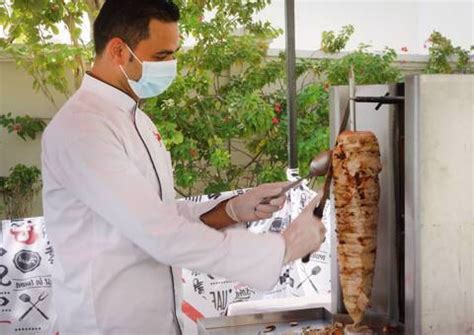 Live Chicken Shawarma Falafel Station Shawarma Station Bilbayt