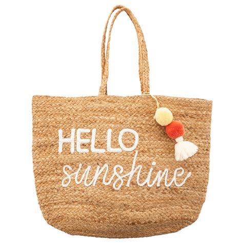 Jute Beach Bag Karma