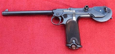 Borchardt C 93 Pistol Was Designed By Hugo Borchardt In 1893 Ludwig