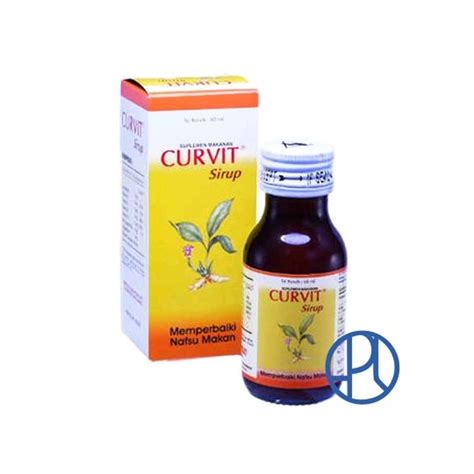 Curvit Syrup Ml Multivitamin Anak Penambah Nafsu Makan Daya Tahan