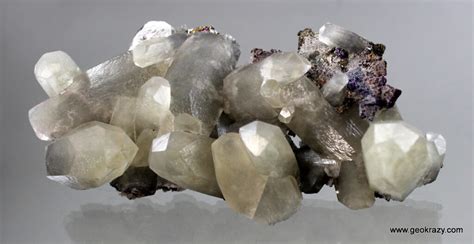 Calcite With Chalcopyrite Geokrazy Minerals