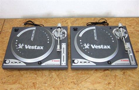 Vestax PDX a1S ターンテーブル 2台セット カートリッジ付属 本体 売買されたオークション情報yahooの商品情報を