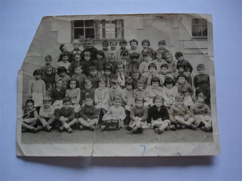 Photo de classe Cours préparatoire de 1957 Collège Municipal Copains