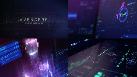 Avengers Age Of Ultron UI By Territory Studios HUDS GUIS