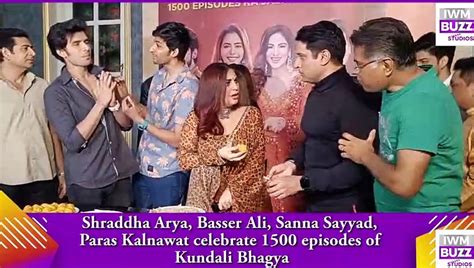 Shraddha Arya Baseer Ali Sanna Sayyad Paras Kalnawat Celebrate