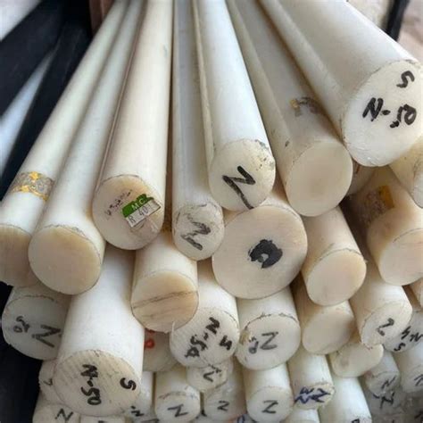 White Nylon Round Rods 8 Mm 200 Mm At Rs 500 Kg In Mumbai ID