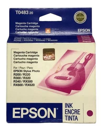 Cartucho Epson T0483 Magenta Nuevo Y Facturado