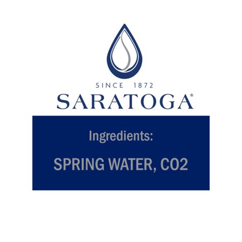 Saratoga Sparkling Spring Water 12 Ounce 24 Pack Readyrefresh