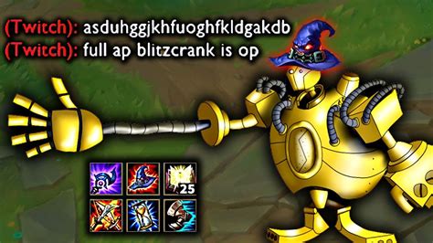 Full Ap Blitzcrank Youtube