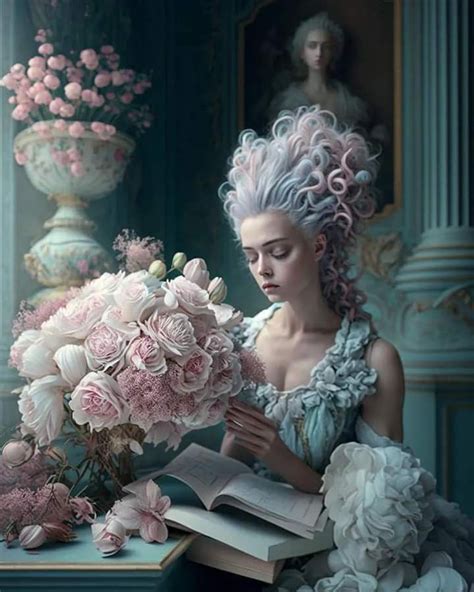 Fantasy Portraits Fantasy Artwork Mode Rococo Rococo Fashion Craft