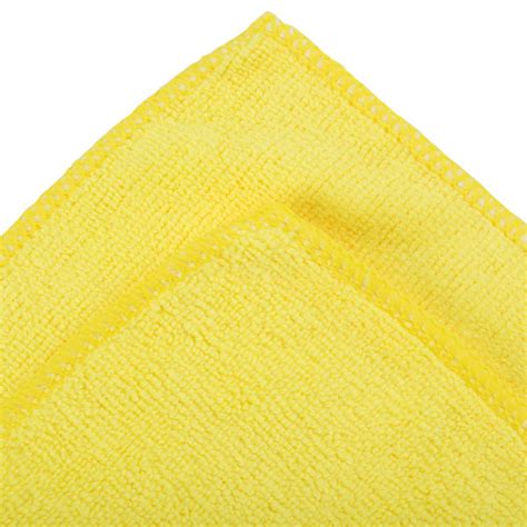 Unger Mc40j Smartcolor Microwipe 16 X 16 Yellow Light Duty Microfiber