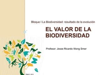 El Valor De La Biodiversidad PPT