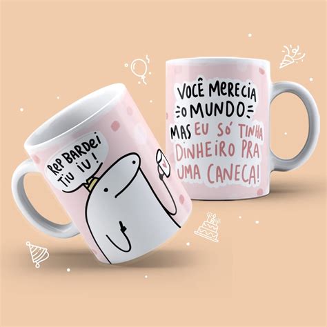 Caneca Flork Frases Divertida Porcelana Ml Shopee Brasil