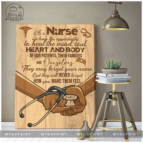 Mydoprint As A Nurse Wall Art Canvas Mydoprint