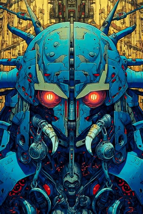 i Love This Art — The faces of Mech art by FredFraiche...